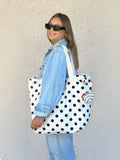 Maxi Tote Bag - Polka Dots