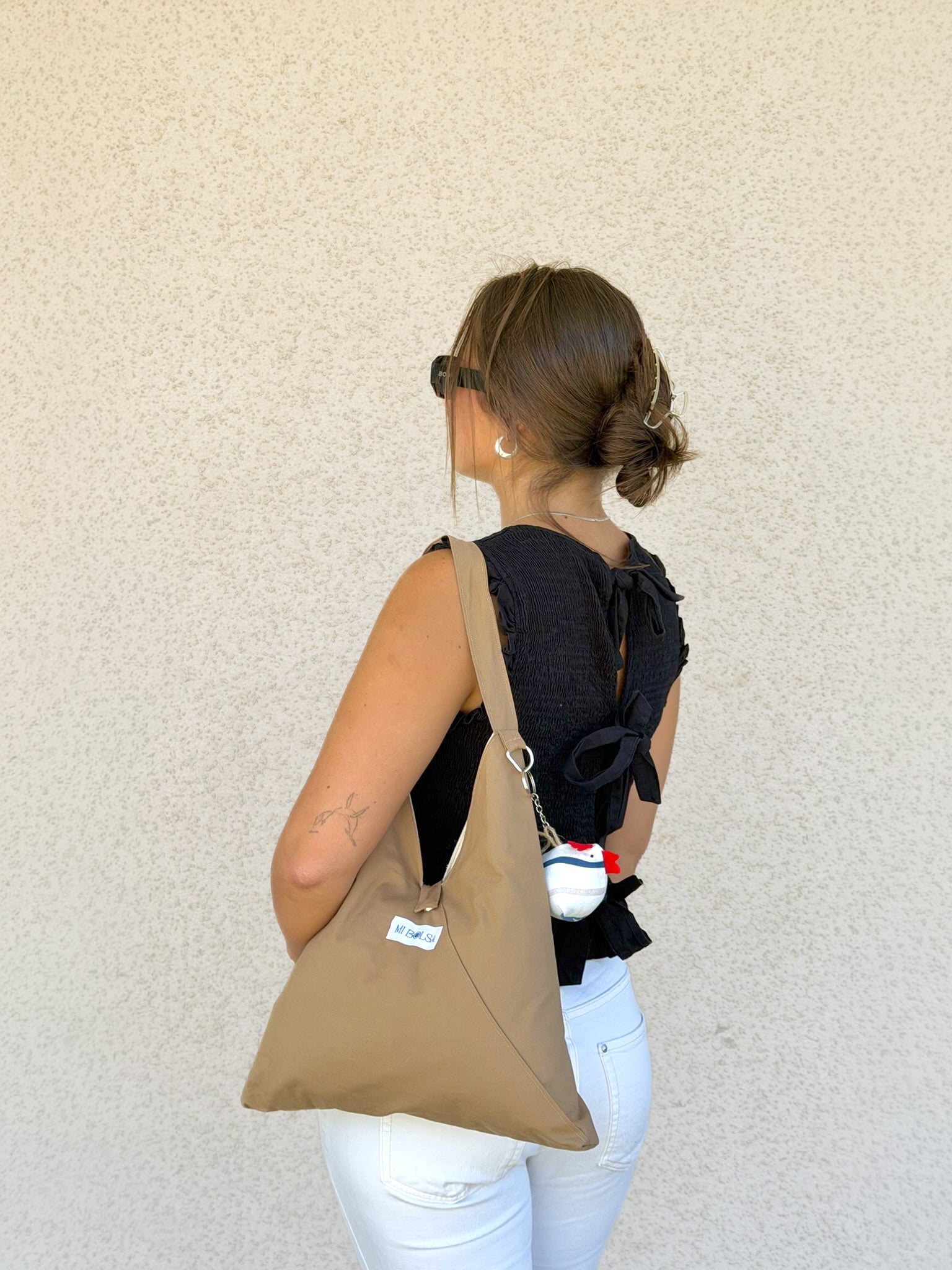 Cartera Origami - Camel