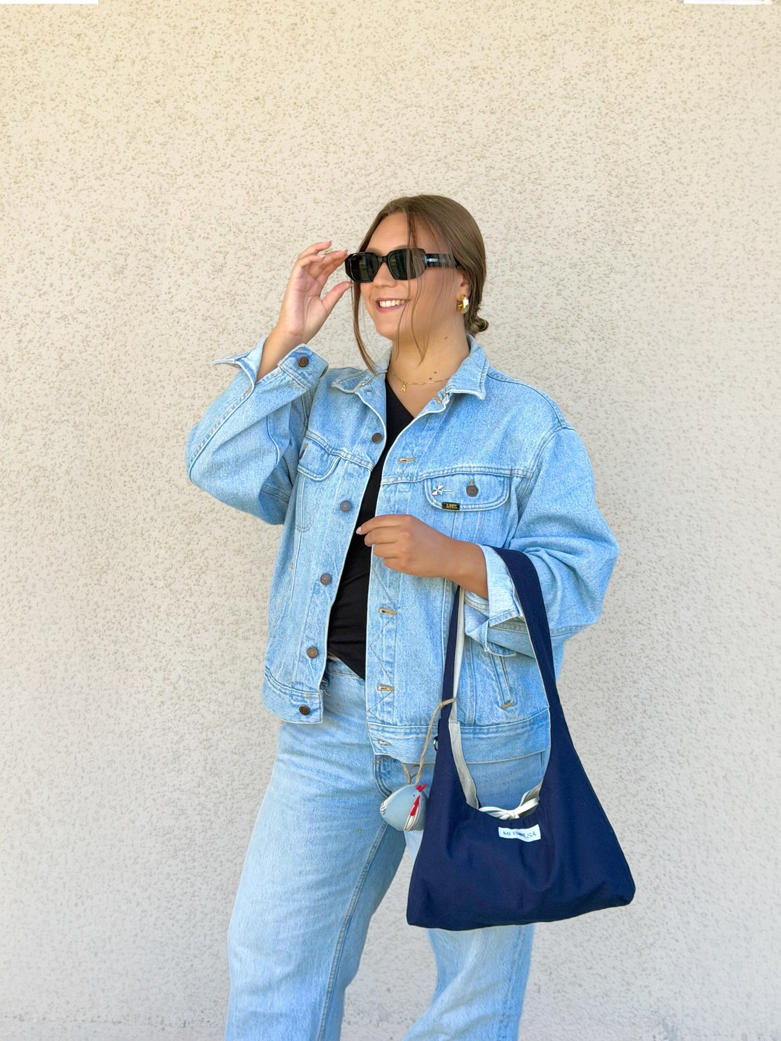 Cartera básica - Navy